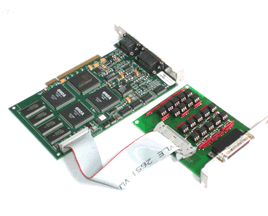 Interface card for vision systems